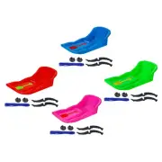 35 inch Snow Sled Downhill Sled Heavy Duty with Pull Rope with Brake Toboggan