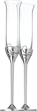 Wedgwood Vera Wang Love Knots Toasting Flute Pair