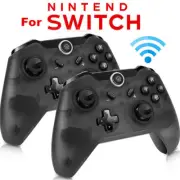1x 2x Wireless Pro Controller Gamepad Joypad Remote for Nintendo Switch Console