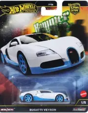 Hot Wheels Premium Bugatti Veyron White Hammer Drops White 2025 | New Car