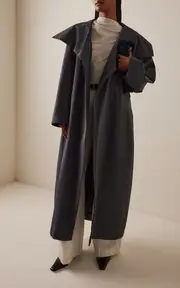 [SEV] Technical Oversized Cotton Coat