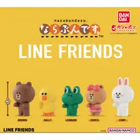 在飛比找蝦皮購物優惠-台灣現貨 日本正版LINE Friends 排隊公仔轉蛋扭蛋