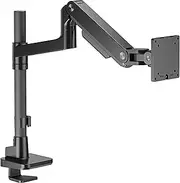 Gladiator Joe Heavy Duty Aluminum Ultrawide Monitor Arm for 49 inch Screens up to 44 lbs, Premium Desk Mount Monitor Stand Designed for Samsung Odyssey G9 and More, Max VESA 100x100, Black
