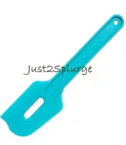Tupperware Paddle Scraper Spatula Spreader Gadget Aqua Blue New