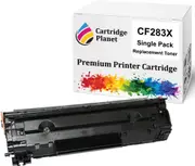 Compatible Toner Cartridge Replacement for HP CF283X 83X (2,200 Pages) for HP Laserjet Pro MFP M201 MFP M201d MFP M201dw MFP M201n MFP M225 MFP M225dn MFP M225dw
