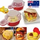 Easy Eggwich Microwave Egg Cooker Poacher Saves Time Eggs Made Easy Cooking 2pcs