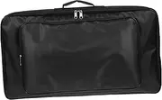 YARNOW Electric Guitar Effects Pedal Storage Case Zippered Pedalboard Carry Bag for Musicians Compact and Lightweight Design for Guitar and Keyboard Players Black