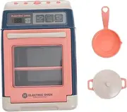 Toddmomy 1pc Mini Electric Oven Play House Toy for Kids Simulation Oven Toy Kitchen Accessories Set