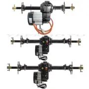 760/860/1020mm Rear Axle Kit 1500W Brushless Differential Motor for Go Kart Cart