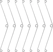 7 PCS Spring Clips Recessed Lighting, Stainless Steel Torsion Spring Recessed Lighting Accessories Recessed Light Covers Trims, Metal Recessed Lighting Springs Clips for Downlights