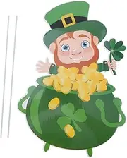SUPVOX Handmade Irish Festival Yard Sign Patrick's Day Decor Perfect for Garden Yard
