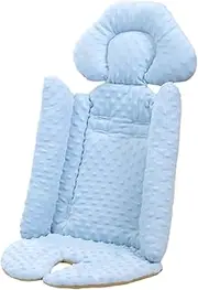 Stroller Seat Pad Liner - Comfortable Seat Liner with Head and Body Support - Pushchair Cushion, Stroller Liner, Stroller Seat Pad, Pram Seat Cushion