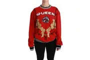 Dolce & Gabbana Sequined Love Pullover Sweater
