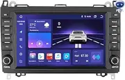 hizpo 7 inch Double Din DVD Player Android 10 Car Stereo Supports Mirror-Link GPS Radio RDS USB SD WiFi TPMS Steering Wheel Control for Mercedes-Benz A-Class B-Class V-Class Sprinter