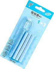 Blue Retractable Erasers Cartoon Pencil Erasers Art Painting Erasers Push-Pull Thin Erasers Back to School Supplies for Kid Erasers