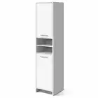 New 185cm Bathroom Pantry Toilet Storage Cabinet Laundry Cupboard Adjustable She