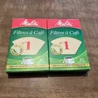 Melitta Premium #1 Cone Paper Coffee Filters, Natural Brown, 40 Count - 2 Pack