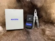Rocktol Army Tool With Titanium-plated Handle & Stainless Tools Knife Mint Box