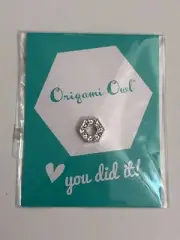 Authentic Origami Owl Silver Designer Charm - NEW