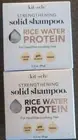2X kitsch RICE WATER PROTEIN Strengthening Solid SHAMPOO 3.2oz - Vegan - NEW