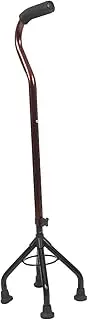 Adjustable Walking Stick with Skid Base Lightweight Prong Support for Seniors for Hiking and Climbing Ergonomic Design for Stability