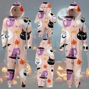 Halloween Print Dad & Kid Matching Costume Set Snowman Pajamas for Family
