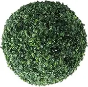 VALICLUD Faux Grass Ball Pendant Artificial Greenery Topiary Ball for Indoor Outdoor Decor Lifelike Hanging Fake Grass Ornament for Home Shopping Malls Hotels