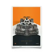 McLaren Formula 1 Team - Oscar Piastri - The Triple Crown Livery - 60th Anniversary - 2023 Poster