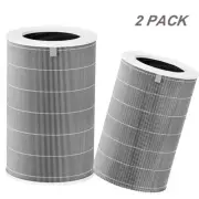 2Pack For Xiaomi Smart Mi Air Purifier Hepa Filter Replacement 2H 3 3H Pro PM2.5