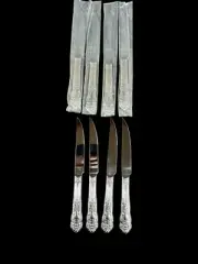 Reed & Barton 18/10 Stainless Haversham Set of 8 Steak Knives (4 Brand New)