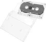 Vintage Cassette Tape Box Blank Audio Cassette for DIY Decor 30 Min Recording Capability