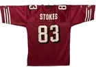 Vintage SF 49ers #83 J.J. STOKES REEBOK Replica JERSEY NEW Old Stock NWT LARGE