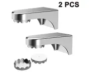 2Pcs Magnetic Soap Holder Adhesion Wall Soap Holder Suction Household