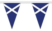 SCOTLAND ST ANDREW NAVY BLUE 20 metre TRIANGLE BUNTING 30 FLAGS flag 54 FLAGS