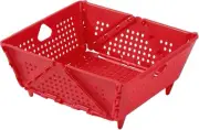 Collapsible Strainer and Colander Designed for Kitchen, Foldable Storage