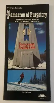 1979/80 TAMARRON at PURGATORY BROCHURE. MINT