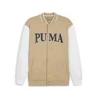 在飛比找蝦皮商城優惠-PUMA 外套 基本系列 SQUAD 卡其白 棒球外套 男 