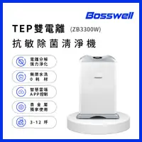 在飛比找松果購物優惠-【博士韋爾Bosswell】ZB滅菌抗敏零耗材空氣清淨機5-