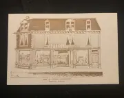Manitou CO-Colorado, Davis Druggist Antique Vintage Postcard, Historical Society