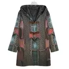 Chain Mail Cotton Medieval Jacket Coat Armor Cloak Rustic Warrior Unisex Druid
