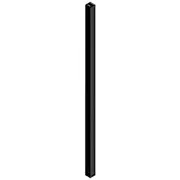 Stilford 4 Way Connector for 900mm Partition Screen Black