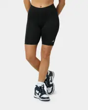 [JORDAN] Jordan Women's Essential Core Shorts Black/white - Size 6 (XS) 6 (XS) Black/White