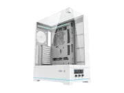 darkFlash DY450L White Steel / Tempered Glass ATX White chassis ,0.8mm SPCC Case