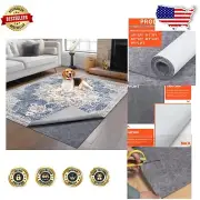 Extra Large 10x14 ft Waterproof Non-Slip Rug Pad - Floor Protector & Stabilizer