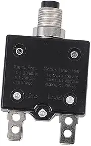 VINTORKY Circuit Breaker Protection Auto Reset Circuit Breaker Boat Circuit Breaker Rv Circuit Breaker Marine Circuit Breaker 50v Dc Circuit Breaker Car Amp Circuit Breaker Iron