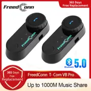 T Com VB Motorcycle Helmet Headset Bluetooth Stereo Intercom Call Wireless Commu