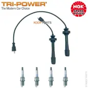 TRI-POWER LEADS & NGK PLUGS for Mazda Premacy CP 2.0L FSDE (w/o eng check light) (for: Mazda)