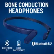 Bone Conduction Headphones Wireless Bluetooth 5.2 Outdoor Sport Open-Ear Headset