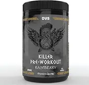 OVS Killer Pre Workout Raspberry : Supports Muscle Health, Growth and Recovery (71 Servings)