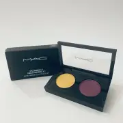 MAC Eye Shadow x 2 DOUBLE FEATURE 1 New in Box 0.09 oz